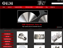 Tablet Screenshot of oem-part.com